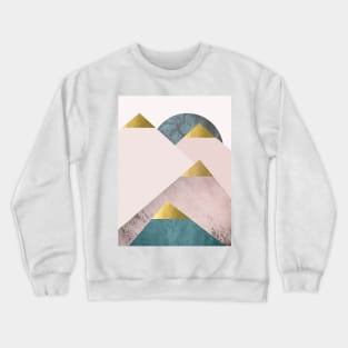 Minimalist Mountains Crewneck Sweatshirt